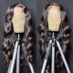 Load image into Gallery viewer, HD Lace Frontal Wigs Transparent Full Lace Human Hair Wigs For Black Women 30 Inch Brazilian Bob 13x4 Body Wave Lace Front Wig
