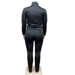 Load image into Gallery viewer, Plus Size Women Clothing Tracksuit Two Piece Set 5XL Sweatsuit Coat and Sweatpants Sport New Jogging Suit

