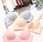 Load image into Gallery viewer, Wirefree Nursing Clothing Cotton Breastfeeding Bra for Pregnant Women Pregnancy Breast Sleep Underwear Soutien Gorge Allaitement
