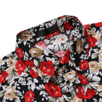 Load image into Gallery viewer, Men Long Sleeve Floral Print Shirts Fashion Slim Brand Party Holiday Casual Dress Flower Shirt Homme
