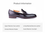 Load image into Gallery viewer, Loafers Wedding Dress Man Shoes Best Designer Office Style Handmade Shoe Fashion Business Genuine Leather Men Shoe
