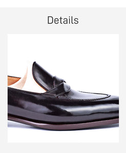 Loafers Wedding Dress Man Shoes Best Designer Office Style Handmade Shoe Fashion Business Genuine Leather Men Shoe