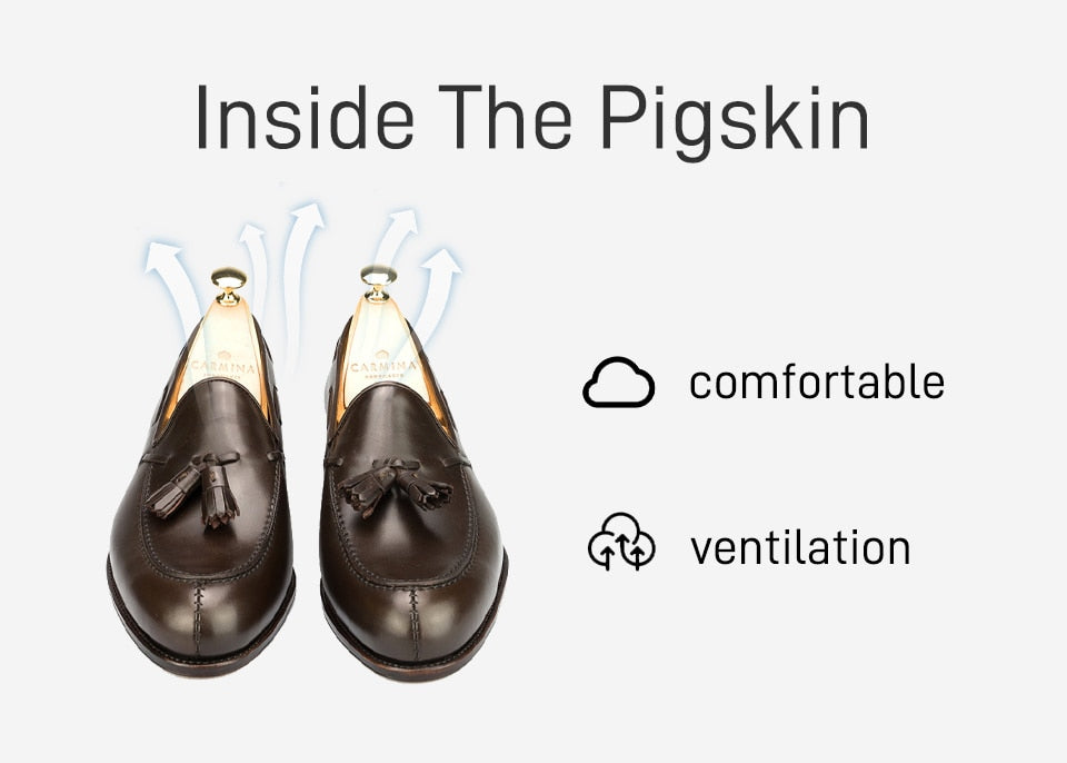 Loafers Dress Bridegroom Best Men Shoes Party Genuine Leather Original Designer Fashion Solid Shoes for Men