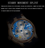 Load image into Gallery viewer, Carrousel Mechanical Watch Men Sapphire Carrusel Starry Power Reserve 80H Wristwatches
