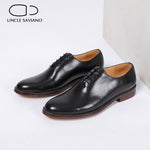 Load image into Gallery viewer, Oxford Formal Dress Shoes Wedding Man Shoe Party Office Business Fashion Designer Genuine Leather Best Man Shoes
