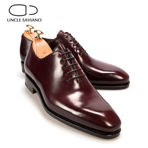 Oxford Dress Man Business Shoe Fashion Designer Handmade Wedding Formal Genuine Leather Original Best Men Shoes