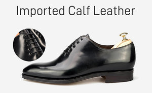 Oxford Dress Man Business Shoe Fashion Designer Handmade Wedding Formal Genuine Leather Original Best Men Shoes