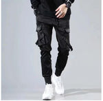 Load image into Gallery viewer, Ribbons Harem Joggers Men Cargo Pants Streetwear
