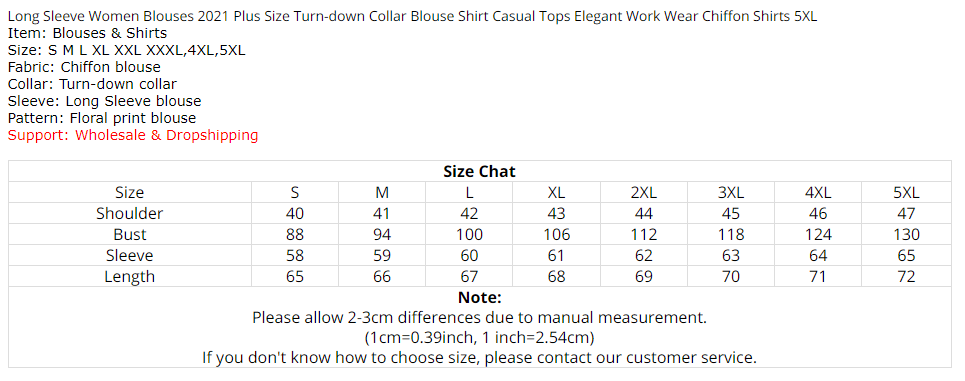 Long Sleeve Women Blouses Turn-down Collar Blouse Shirt Casual Tops Elegant Work Wear
