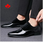 Load image into Gallery viewer, Men Dress Shoes Men Wedding Fashion Office Footwear High Quality Leather Comfy Business Men Formal Shoes
