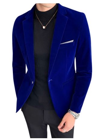 HGM  Men's Blazer Jacket Fashion Casual Suit Jacket men's Business Blazers